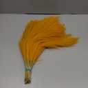 Mandy's Orange Silk Pampas Grass Bouquet 20 Stems 17.7in Fluffy Artificial Pampas with Bendable Stems for Valentine's Day and New Year Decorations Wedding Centerpiece Home Boho Dcor