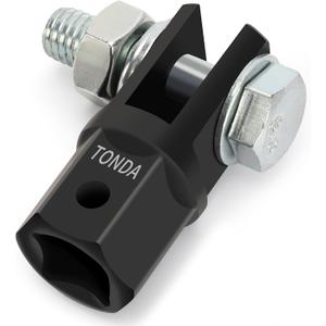 TONDA Scissor Jack Drill Adapter for 1/2 Inch Impact Wrench or 13/16 Inch Lug Wrench