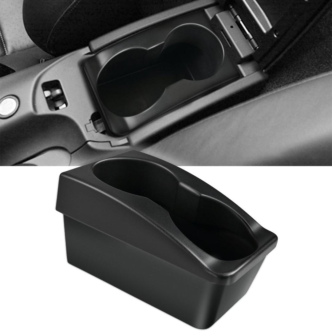 Cup Holder,Center Console Armrest Box Add-on Drink Insert Organizer Storage for Porsche Boxster 986 1997-04 for Porsche Carrera 911 996 1999-2004 for Standard Sized Cup
