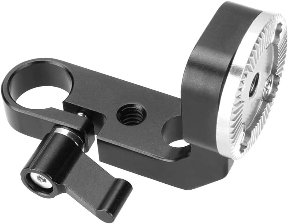 M6 Rosette Female Thread Adapter & 15mm Rod Clamp for Photo Studio