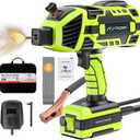 TRQWH Portable Welding Machine 110V ARC Handheld Welder IGBT Inverter Welding Gun Stick Welder 5 Variable Current Adjustment Hand Held Welder Machine, Fit for 1/16"-1/8" Welding Rods (Green)