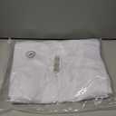 YWIES Plain Basketball Jersey, Blank Team Uniform, Hip Hop Hipster Short Sleeveless Active Shirts (Small, White-black)