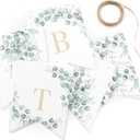 Hortense B. Hewitt Bridal Shower Accessories Greenery "Bride to Be" Party Banner, 180-Inches Long