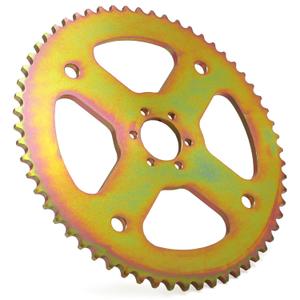 60T 6 Hole High Torque Rear Chain Sprocket for #40/41/420 Replacement for Coleman CT100U CC100X for Mega Moto MMB80 105cc for Baja Doodle Bug DB30 for Motovox MBX10 Mini Bike Parts