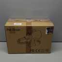 Pet Dryer, 5.2HP/3800W Pet Grooming with Adjustable Speed and Temperature Control Dog Blow Dryer, Pet Hair Dryer with 3 Nozzle (Black-1)