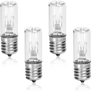 4-Pack 3W 10V E17 UV Replacement Bulbs, Compatible with Philips Sonicare HX6150 HX6160/D HX7990 Charger Base