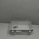 YETLEBOX Waterproof Electrical Box, IP67 Junction Box Stainless Steel Latch Hinged Clear Cover Project Enclosure with Wall Bracket 11.8" x 7.87" x 5"