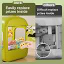 64 PCS Large Claw Machine for Kids Dinosaur,Vending Machine Toys for Boys 5 6 7 8 Year Old,Candy and Prize Electronic Dispenser Game Ages 5-7 6-8,Birthday Gift for 3 4 5 6 Year Old Boy Girl