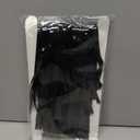 Generic Foil fringe curtain for party decoration and birthday - black