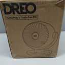 DREO Fan for Bedroom, Desk Air Circulator Fans with Remote, 11 Inch Table Fan for Whole Room, 65ft Powerful Airflow, 120 Vertical Manual and 90 Oscillating, 4 Speeds, 8H Timer, 25dB Quiet, Home, Medium