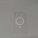 Magnetic for iPhone 16 Case, [Compatible with MagSafe][Not Yellowing][Military-Grade Protection] Crystal Clear Shockproof Protective case for iPhone 16-6.1 inch (Clear) (for iphone 16 case, Clear)