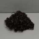 Mens Curly Wigs Dack Brown Short Wig,Synthetic Heat Resistant Costume Wig Mens Daily Cosplay Party Halloween