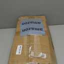 8.2FT x 8FT Backdrop Stand Heavy Duty with Base, Gold Portable Adjustable Pipe and Drape Backdrop Stand Kit, Over The Table Rod Stand with Clamps, Square Metal Arch Party Frame for Birthday Decor