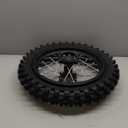 80/100-12inch Rear Tire Disc Brake Wheel Rim With 12mm Bearing Set for Pit Pro Dirt Bike