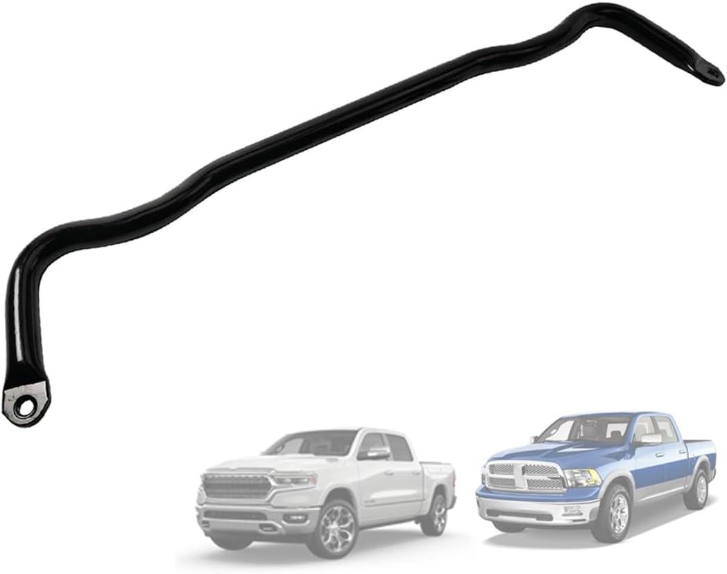 Front Suspension Stabilizer Bar FIT 2009-2022 Ram 1500 Classic 4WD Replace 55398938AC Heavy Duty U-Shape Steel Sway Bar