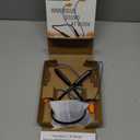 HomeSpot Noise Reduction Wireless Neckband Headphones with Qualcomm aptX HD, 27dB NRR, CVC Noise Cancelling Mic & Controls and 20H Playtime for Work Safety OSHA Compliant - Blue Wire Orange Earbuds