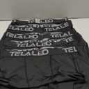TELALEO 6 or 5 Pack Compression Shorts for Men Spandex Sport Shorts Athletic Workout Running Performance Baselayer Underwear (Large)