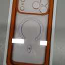 Miracase for iPhone 17 Pro Max Case 6.9" Full-Body Phone Case with Built-in Glass Screen Protector& Full Camera Protector,[Magnetic with MagSafe] Drop Proof 17 ProMax Cover, Orange