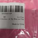 SHENHE Girl's Colorblock Ribbed Knit Round Neck Sleeveless Slim Fit Tank Top Blue and Pink 9Y (Pink)