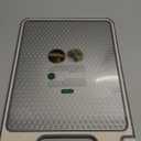 Stainless Steel Cutting Board for Kitchen, Non Toxic Large Chopping Board Double Sided Non-slip Scratch-resistant Mesh Design with Juice Groove Food-Grade Wheat Straw PP 1510 In Easy to Clean