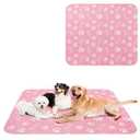 BEAUTYZOO 2 Pack Washable Pee Pads for Dogs, Reusable Puppy Pads for Potty Training, Waterproof Super Absorbent Whelping Pads Mats Non Slip Against Urine for Small Medium Dogs Cats, 48" x 48"