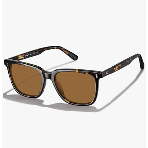 CARFIA Retro Acetate Polarized Sunglasses for Men UV400 Protection Driving Outdoor Anti-Glare Sun Glasses CA5354WS, Color: C: Tortoiseshell Frame & Brown Lenses