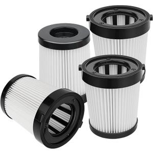 4 Pack FSV001 HEPA Filter for Fabuletta FSV001, for Lubluelu 202, for Girnoor G160 & G165, for Afoddon A300, for Oraimo OSV-102, for VacLife VL732 Cordless Stick Vacuum Cleaners