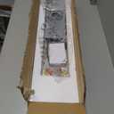 Aipsun Chrome Vanity Light for Bathroom 3 Light Farmhouse Bathroom Lights Fixtures Over Mirror with Clear Glass Shade(Exclude Bulb)