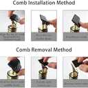 Generic Men's Cordless Hair Trimmer, Ultra Features, Powerful Quality, Convenient Wireless, High Capacity Battery, 200 Minutes of Trimming