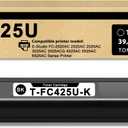 Compatible T-FC425U Toner Cartridge 1-Pack Black Replacement for Toshiba T-FC425U-K Toner Cartridge for E-Studio FC-2520AC 2525AC 2020AC 3025AC 3525ACG 4525AC 5525AC 6525AC Series Printer