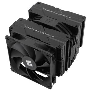 Thermalright Peerless Assassin 140 Black CPU Cooler, 6 Heat Pipes AGHP Technology,Dual PWM Fans with 1500RPM Speed, Double Towers Cooler,for AM5/AM4&Intel LGA 1700/1851/1150/1151/1200,PC CPU Cooling