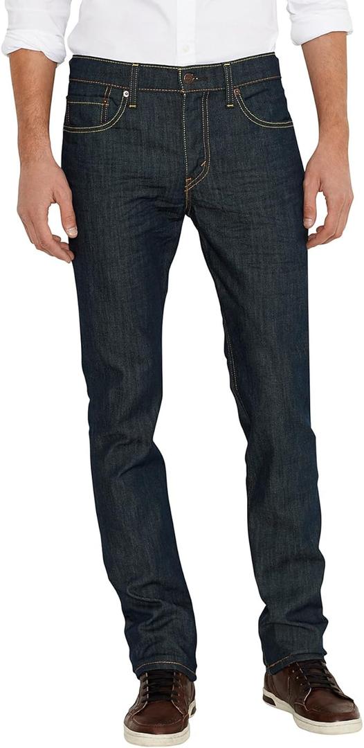 Levi's Men's 511 Slim Fit Jeans, Rinsed Playa-Stretch (Waterless), 34W x 32L