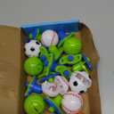 SCIONE 12Pcs LED Light Up Spinning Tops for Kids, Glow in The Dark Party Supplies, Easter Basket Stuffers, Birthday Party Favor Bulk Toys, Treasure Box Toys for Classroom Prize
