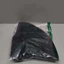 ZLYC Mens Waterproof Camo Sun Hat Wide Brim Packable Outdoor Mesh Fishing Bucket Hats (Solid Black)