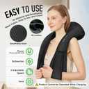 AERLANG Fathers Day Dad Gifts Neck Massger,Shiatsu Neck and Back Massager with Heating Neck and Shoulder Massager Deep Kneading Pillow for Massage Use Gifts for Women Men Dad Mom