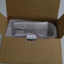 5-Speed Electric Hand Mixer, 800W Handheld Mixer with Turbo for Baking & Cooking, Kitchen Food Mixer with Storage Case & 5 Stainless Steel Attachments (2 Beaters, 2 Dough Hooks, 2 Whisks)-White