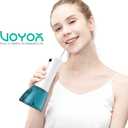 VOYOR Water Flosser Oral Irrigator Cordless Rechargeable Dental Water Jet Flosser with 3 Working Modes, IPX7 Waterproof for Teeth, Brace, Bridges Care WF200 (Blue)