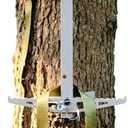 Climbing Sticks, 17 Lightweight Aluminium Hunting Climbing Sticks w/Silent Design, Tree Stand Sticks w/Pivoting V-Brackets & 20 Rope Aiders, Tree Steps for Deer Hunting Gear(Pack of 1)
