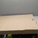 Foldable Wooden Dog Gate - 3-Panel Freestanding Pet Fence, 23.6 Inches, White - Suitable for Doorways & Stairs, Also Works as Baby Gate.