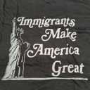 Statue of Liberty Immigrants Make America Great Shirt T-Shirt, Medium