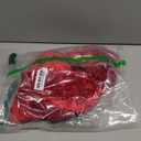 Large Plush Velvet Bows Set of 2 16-Inch Christmas Bow Tree Topper for Christmas Tree Decoration Door Window Decor (Burgundy)