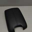 A ABIGAIL Center Console Armrest Cover for 2008 2009 2010 2011 2012 Honda Accord Auto Leather Suture Console Lid Cover Replacement (Black)