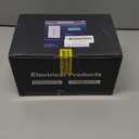 ELECTECK 10 Pack GFCI Outlets 15 Amp, Outdoor Weather Resistant (WR), Self-Test GFI Receptacles with LED Indicator, Ground Fault Circuit Interrupter, Screwless Wallplate Included, UL Listed, White