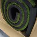 Integrated 5x4ft 6x4ft & 6x5ft 26mm-31mm Golf Mat with Ball Tray, Thickening Golf Mats Practice Outdoor & Indoor Artificial Turf Matt with 3 Tees, 5 x 4 ft, 1.02 in