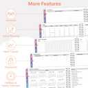 3 x 2026 Appointment Book, 30 Minutes-Hourly, Weekly  Monthly Calendar Planner 2026, Jan 2026 - Dec 2026, 8.5'' x 11'', 2026 Daily Planner with Tabs Pocket, Flexible Cover, Great for Office, Home, School (Brown)