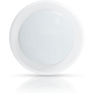 ECOELER 6 Inch LED Disk Light, Aluminum Trim, 4000K Cool White, 16.5W 1000Lm, Dimmable Flush Mount Ceiling Recessed Light Fixture for Bedroom, Garage, Hallway, ETL & FCC Listed