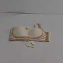 Womens Wireless Bras Comfortable No Underwire Bralettes Full Coverage Everyday Bras (X-Large, Beige)