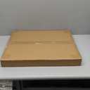 COOL2DAY Irregular Asymmetrical Wood Wall Frame Mirror, Abstract Decorative Odd Shaped Mirror for Living Room, Bedroom, Entryway, Bathroom Home Decor (18" x 22") (Brown)