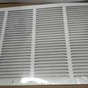 Return Air Grille for 30"Wx14"H inch Duct Opening,Air Return Vent Cover for Wall or Ceiling,AC Wall Vent Cover Grill HVAC Cold Air Intake Grille Without Filter Housing,Outer Dimension:31.75"WX15.75"H, For 30''W14''H-Duct Opening