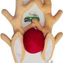 SUPVOX Truck Accessories Christmas Decor Deer Horns for Vehicles Antlers Nose Car Costume car Decorations for Christmas Reindeer car Decoration Christmas Auto Suite Clothing Decorate Set